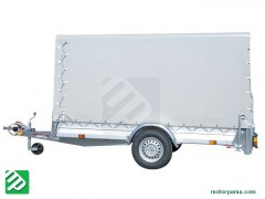 PT7C L con centinatura smontabile e telone in PVC personalizzabile